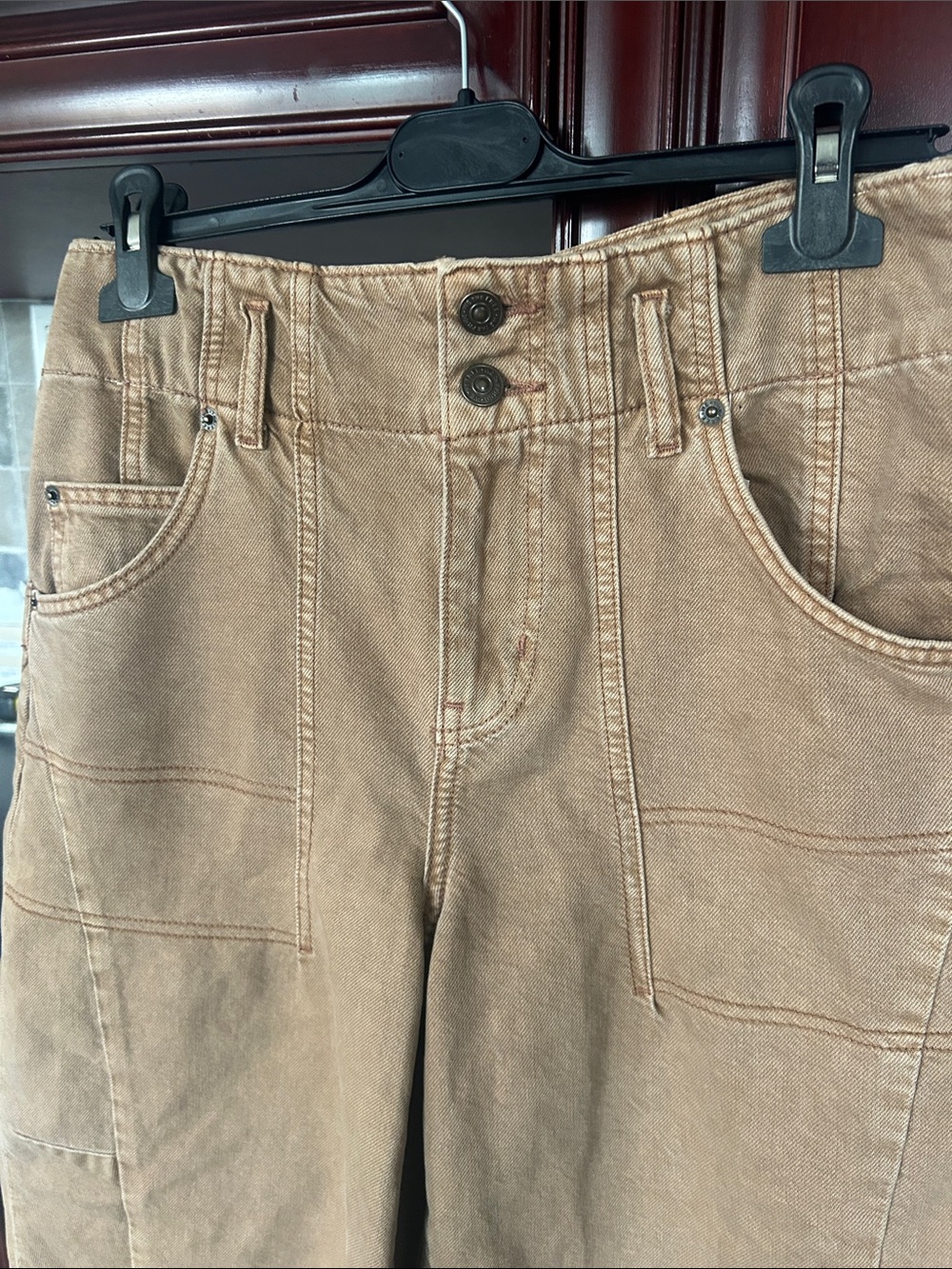 FREE PEOPLE x We The Free Extreme Measures Barrel Shorts size 28 - Picture 9 of 9